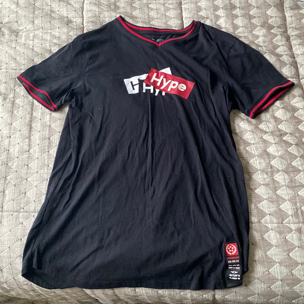 For the People Black Hype tee shirt (L)